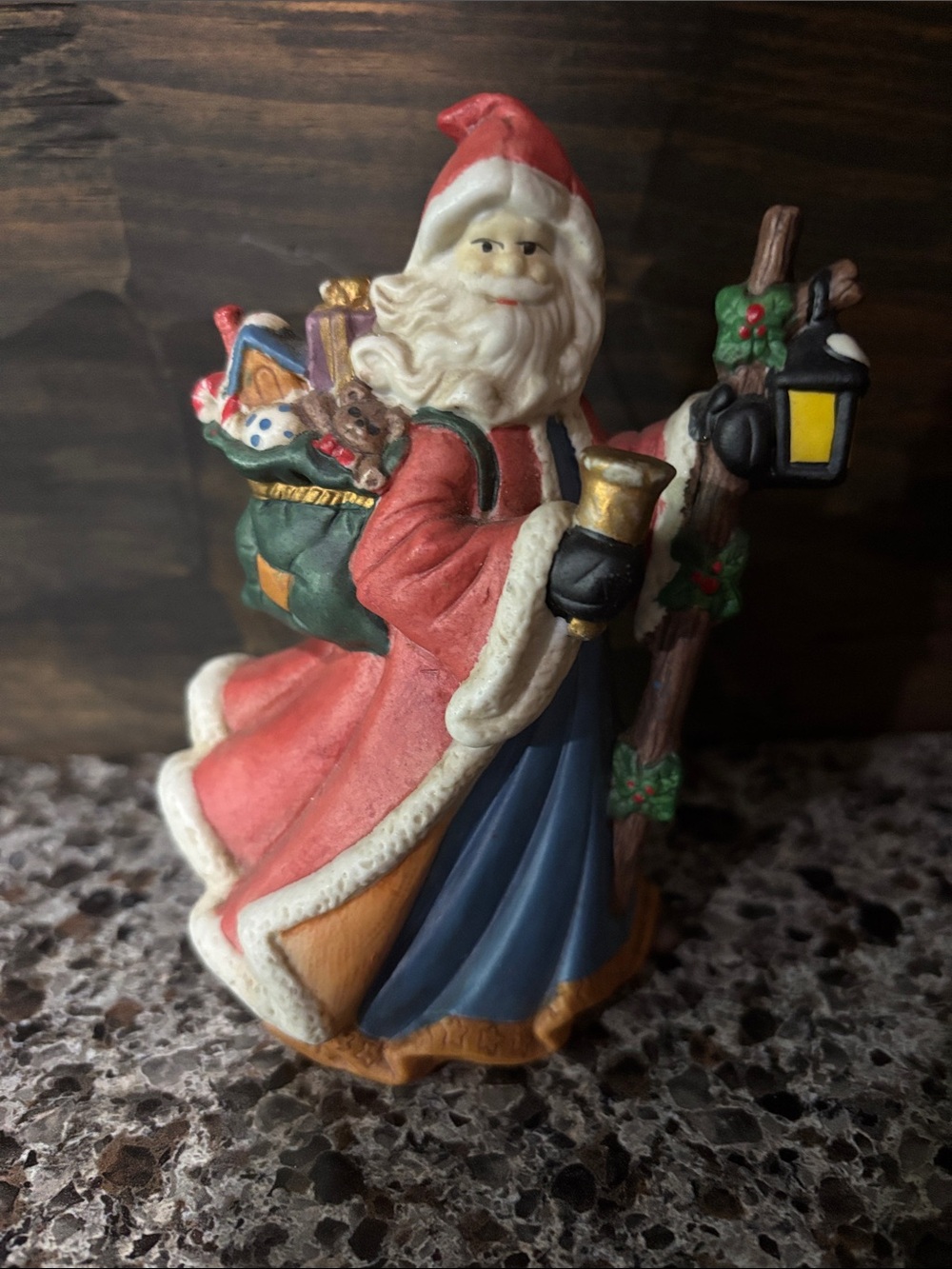 Vintage Santa Dinner Bell